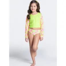 Conjunto Biquini Infantil UV 50+ Solzinho