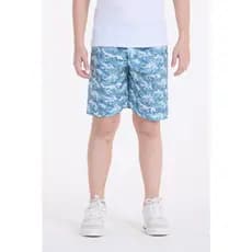 Bermuda Infantil Tactel Dinos Verde