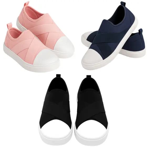 Tênis Infantil Casual Faixas