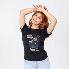 Camiseta Feminina Do Brasil Rebeca Andrade Ouro Olimpíadas Paris