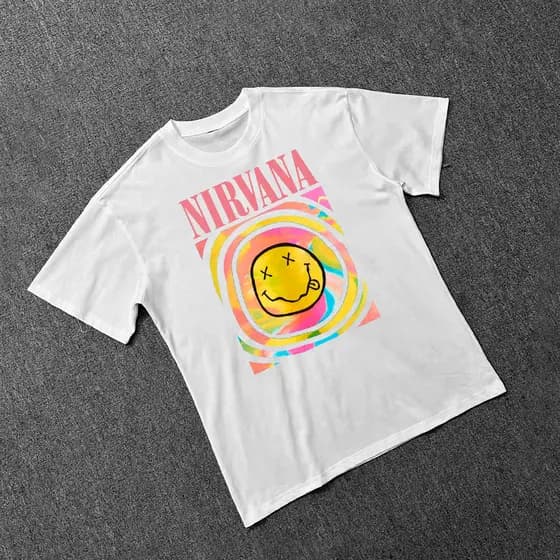 Camiseta Camisa Blusa Algodão Unissex Nirvana Rock 30.1