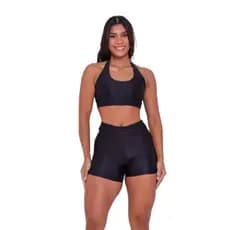 Short De treino Short Fitness Preto Short De Academia Feminino