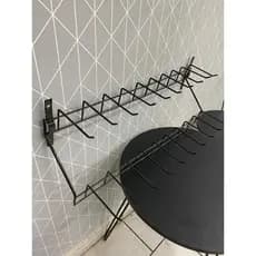Cinteiro de Parede Duplo Com Kit de Instalação - Expositor de Cinto