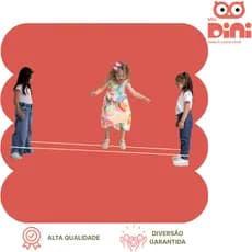 Pula Elástico Brinquedo Brincadeira Ludica Anos 80 E Anos 90
