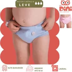 Cueca Ou Calcinha De Treinamento Desfralde Infantil e Escapes de Urina Xixi