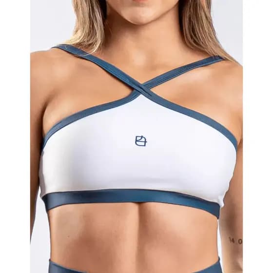 Top Twist Legbox Feminino Original Alta Sustentação Fitness Academia  Treino Corrida Ginastica