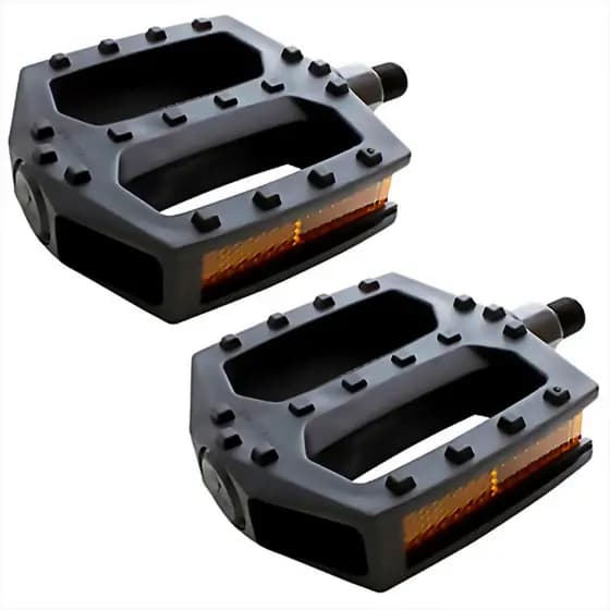 PEDAL PLATAFORMA ROSCA FINA 1/2 BICICLETA MTB, (Modelo Conforme o Disponível)