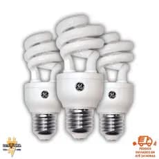LAMPADA LUZ SUPER BRANCA 6.500K ESPIRAL E27 10W, 14W, 18W , 25W, 45W, 60W, 65W E 105W