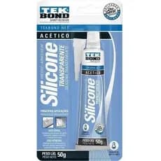 Cola Silicone Banheiro Antifungo Tek Bond 50g Transparente
