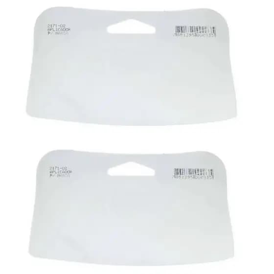 Kit 2 Aplicador Silicone para Massa Espátula Celuloide Tigre
