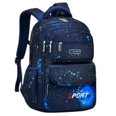 Mochila escolar para meninos/Bolsa escolar estilo geladeira/Bolsa escolar gradiente colorida