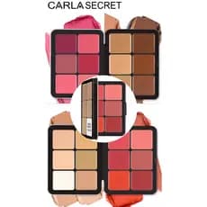 Paleta Carla Secret/Choose Rasme 12 Cores – Corretivo, Contorno e Blush Creme Importada
