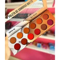 Paleta de Sombras Seu Estilo Ludurana Alta Pigmentação com 12 Cores
