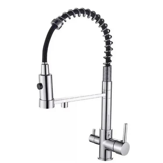 Torneira Gourmet Monocomando Preta Cozinha Bica Alta Giratória Luxo Moderna Elegante