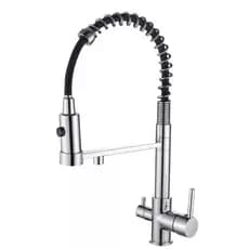 Torneira Gourmet Monocomando Preta Cozinha Bica Alta Giratória Luxo Moderna Elegante
