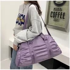 Bolsa Unisex de ombro GRANDE para viagens e passeios duradouros