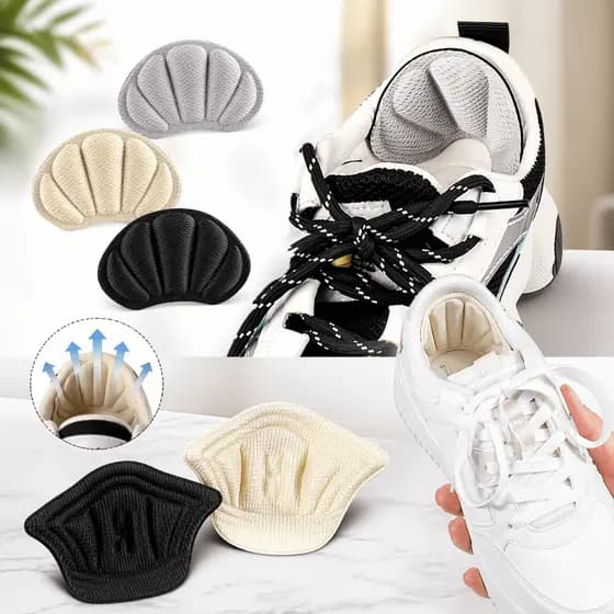 Protetor Adesivo Calcanhar Almofada Para Sapatos Conforto Pés