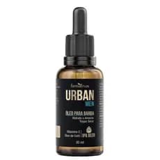 Óleo Para Barba Ipa Beer Urban Men FarmaErvas Toque Seco 30ml Vitamina E