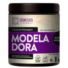 Creme De Massagem Modeladora Cosmeceuta 1kg Vegano Super Deslizante