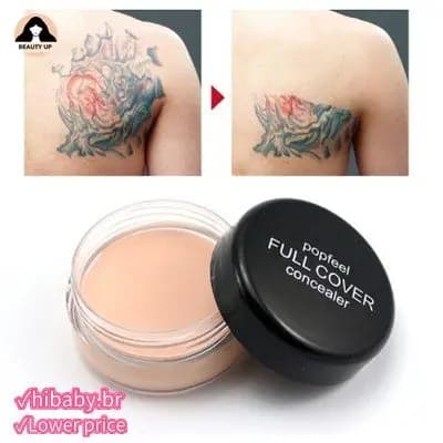 Base Creme Corretivo Capa Facial Blemish Esconder Manchas Escuras Maquiagem Para Os Lábios Contorno Líquido