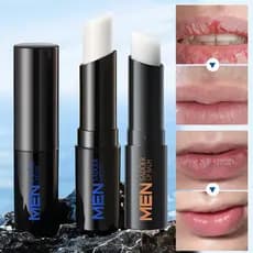 Bálsamo Labial De Vaselina De Grama De Tubarão Masculino SADOER Para Outono E Inverno O Ressecamento, Hidratan
