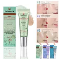 CC Creme Erboriano Coreano Maquiagem Base De Alta Cobertura Para Rosto Líquida Mudança De Cor