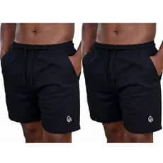 Kit 2 Bermudas Mauricinho em Linho Masculino Premium Social Casual Moda Praia Confortavel