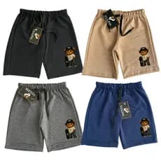Kit 4 Bermuda Infantil Menino Estilosa e Confortavel Moda Verão