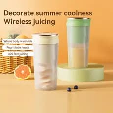 Liquidificadores De Frutas Recarregáveis Elétricos Portáteis Multifuncional Espremedor Automático Leve Para Uso Doméstic