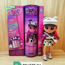 Boneca chorando surpresa na moda boneca menina vestir brinquedo presente