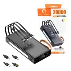 Carregador Turbo Power Bank Indução 20000 Mha  Hmaston YD47