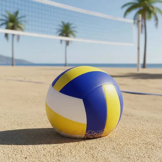 Bola De Vôlei Quadra E Praia Tamanho Padrão Multi Cor