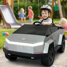 Carro Elétrico Infantil Dirigir Veículo Passeio Brinquedo com Bateria Recarregável Criança Presente