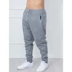 calças de moletom Plus Size  com lã masculinas