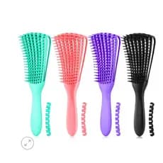 Pente de Cabelo Escova Polvo para Finalização