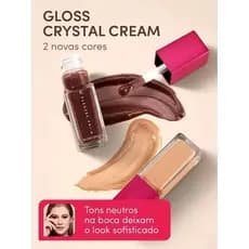 Gloss Cristal Onix / Turmalina Niina Secrets lançamento - Eudora ( Selecionar a cor )