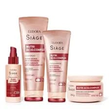 Kit Eudora Siage Nutri Acid.Complex - Tratamento cabelos ressecados e elásticos ( ESCOLHA O SEU )