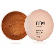 Pó Facial Solto Instant Matte Cor 3 – Nina Makeup