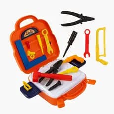 Kit Maleta de Ferramentas Infantil 22 Peças 3 em 1