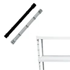 Aste Unitária para Aumentar Prateleira Modular de Plástico Multiuso
