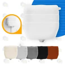 Caixa de Descarga 9L com Cordinha para Vaso Sanitário Cores – Econômica, Suspensa e Plástica