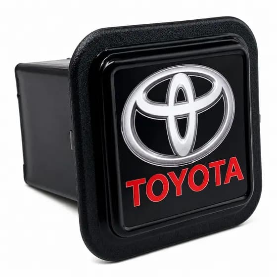 Tampão Para Ponteira Removível Personalizado Toyota Encaixe 5x5 Tampa Acabamento Tubo Reboque