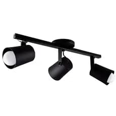 Spot Trilho Triplo de Sobrepor Moderno Ajustável  Fokus 3 Lâmpadas E27 Bivolt Envio Rápido