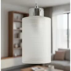 Luminária Pendente Moderno Track 1 lâmpada E27 Bivolt Ideal para Quarto Cozinha Balcão Bancada