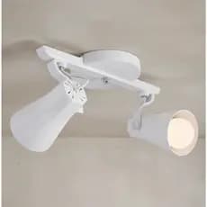 Luminária de Teto Cozinha Sala Quarto Spot Trilho Direcionável Octa 2 Lâmpadas Praia Litoral E27 Biv