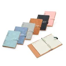 Agenda /Caderno Permanente - Sem Datas -Fichário PU - Importado - 16,5x22,9 - Excelente Qualidade