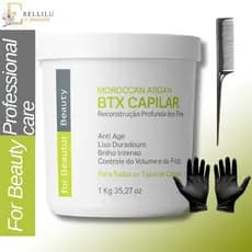 Btx Capilar Argan For Beauty Max Illumination 1kg - tratamento capilar