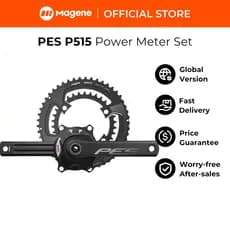 Magene PES P515 Medidor De Energia 24mm Eixo De Aço 110BCD 4 Parafusos Pedaleira Para SHIMANO Sram
