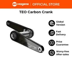 Manivela De Carbono Magene TEO 29mm Eixo 325g Leve E Ultraalta Rigidez