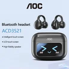AOC-ACD3521 sem fio AI Bluetooth fone de ouvido longa duração da bateria cancelamento ruído alta fidelidade qualidade so